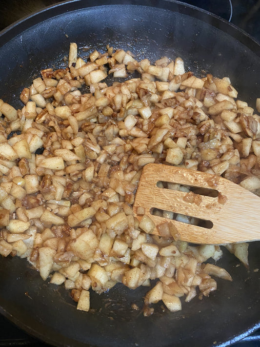 Gail's Caramel Apple Cheesecake