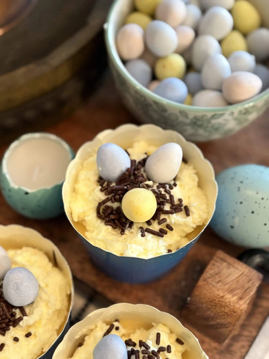 Mini Lemon Fluff Cheesecakes by The Jenny Wren