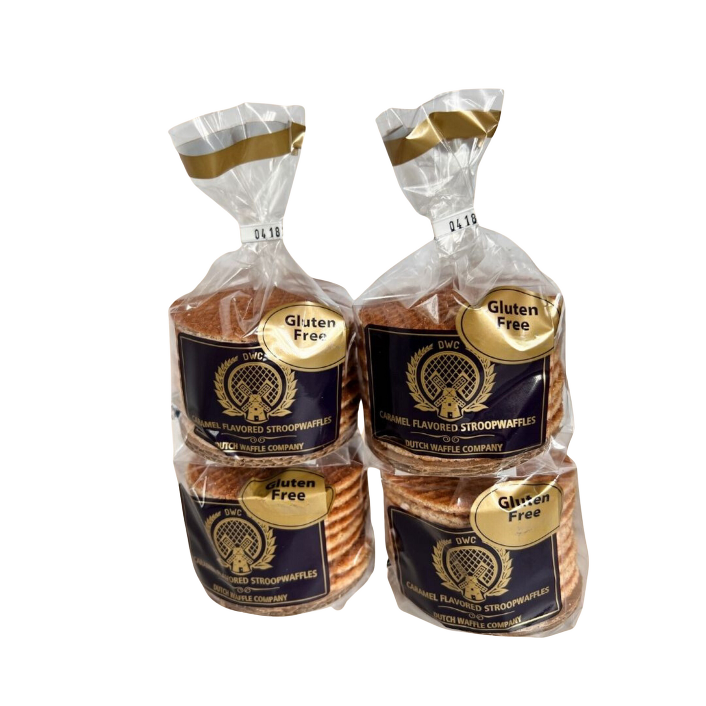 Gluten Free Stroopwafels (4) 8 Count Wrapped