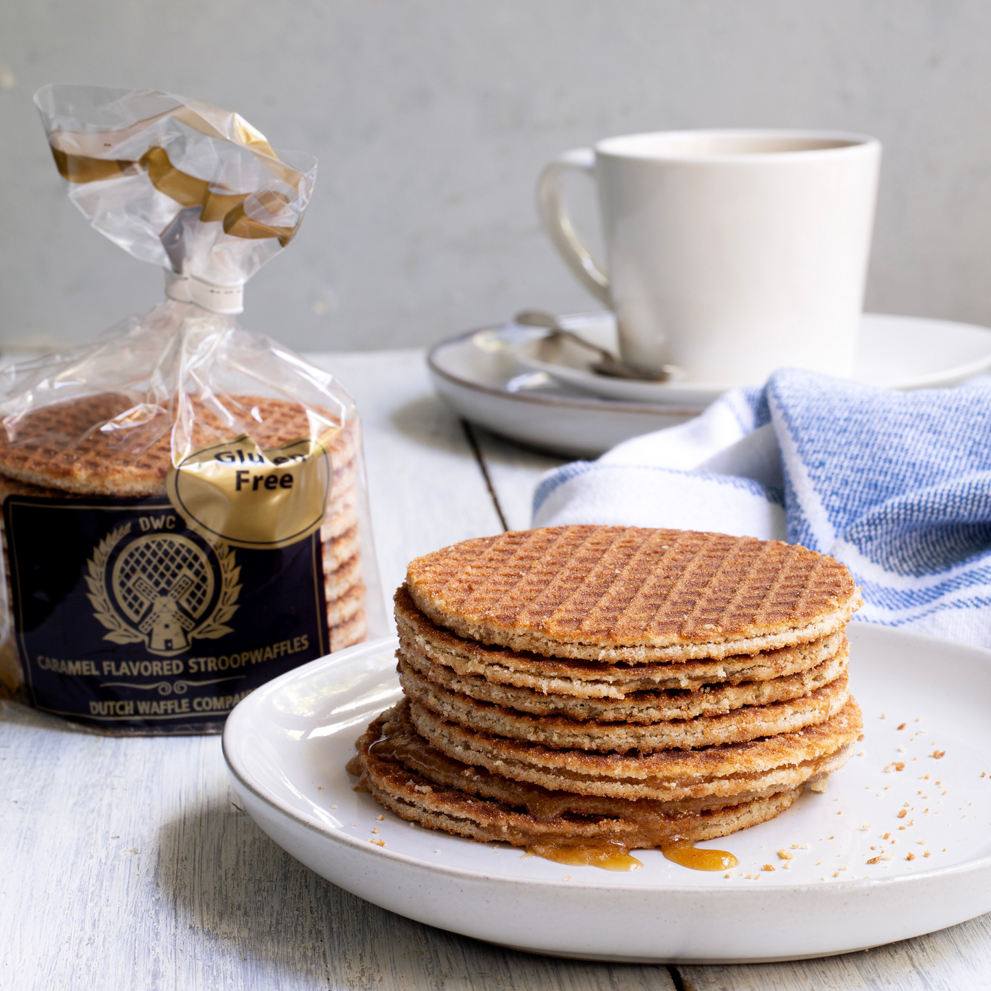 Gluten Free Stroopwafels (4) 8 Count Wrapped