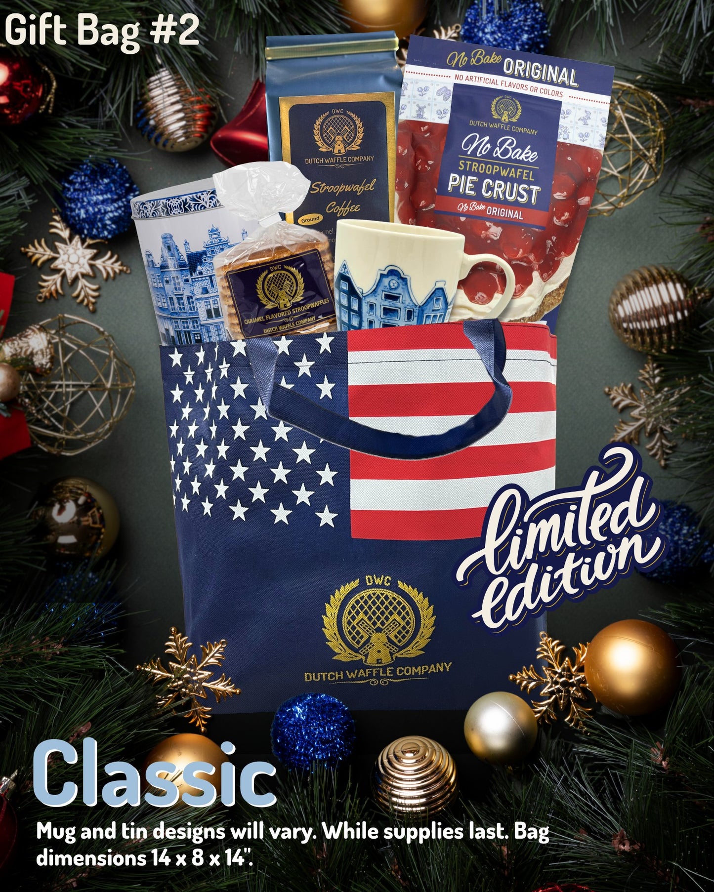 Deluxe Classic Stroopwafel Gift Tin