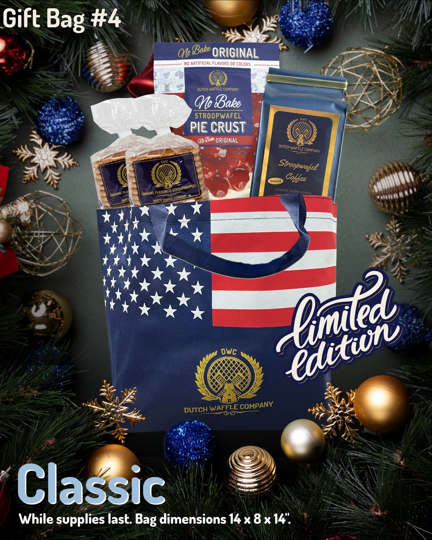 Classic Christmas Gift Bag