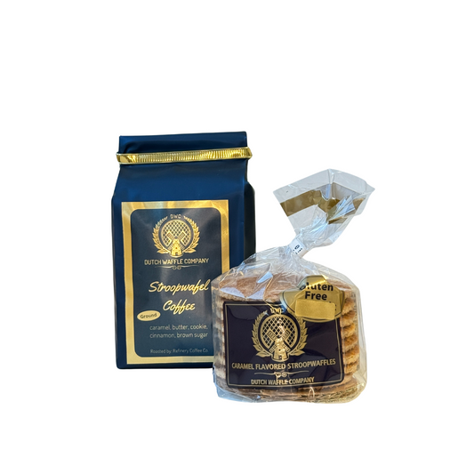 Coffee and Gluten Free Stroopwafel Combo