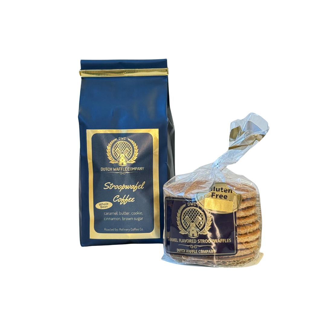 Coffee and Gluten Free Stroopwafel Combo