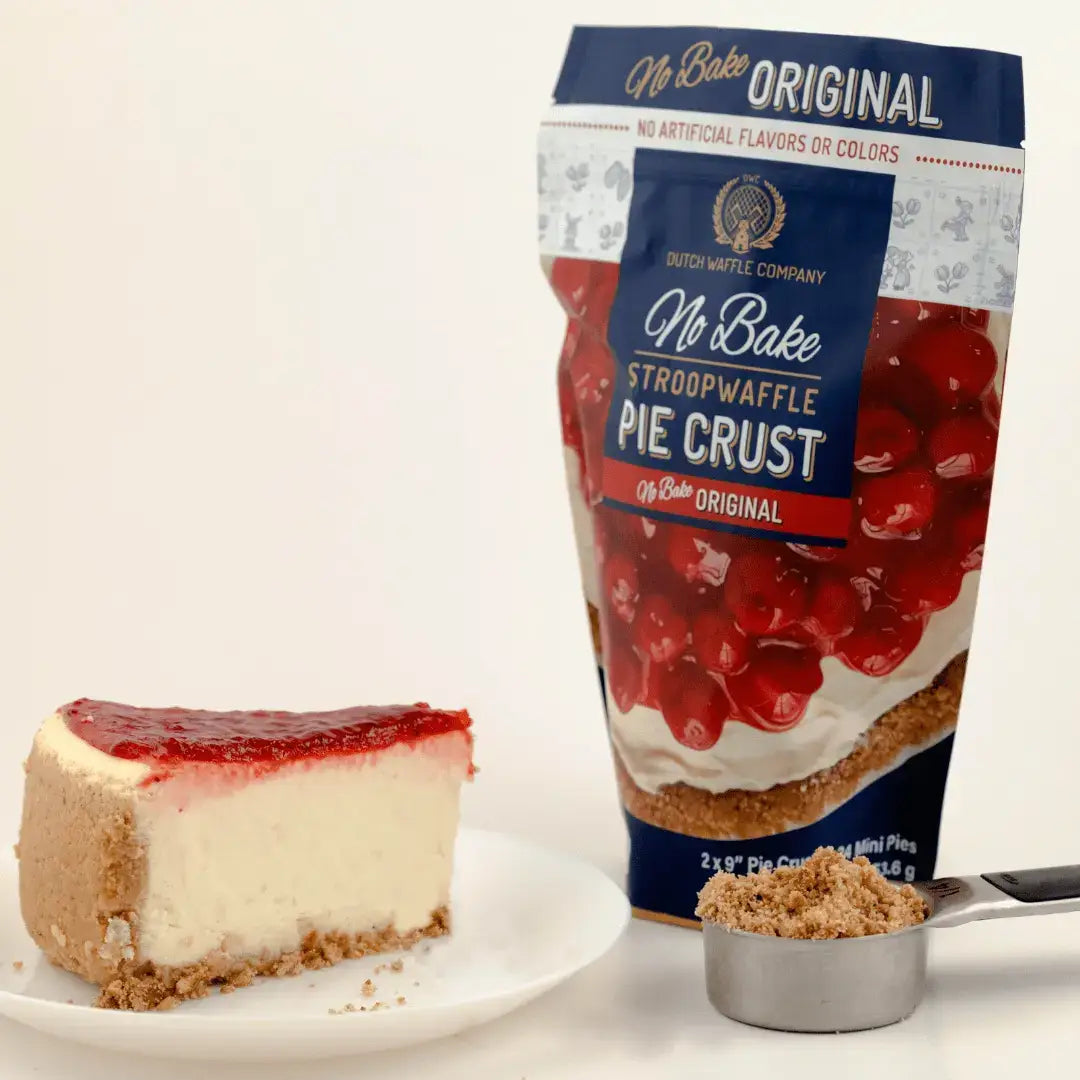 Cherry pie and Stroopwafel pie crust bag