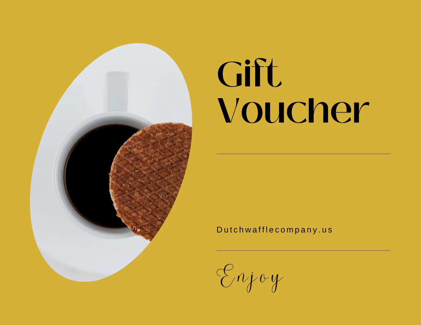 Dutch Waffle Company gift card