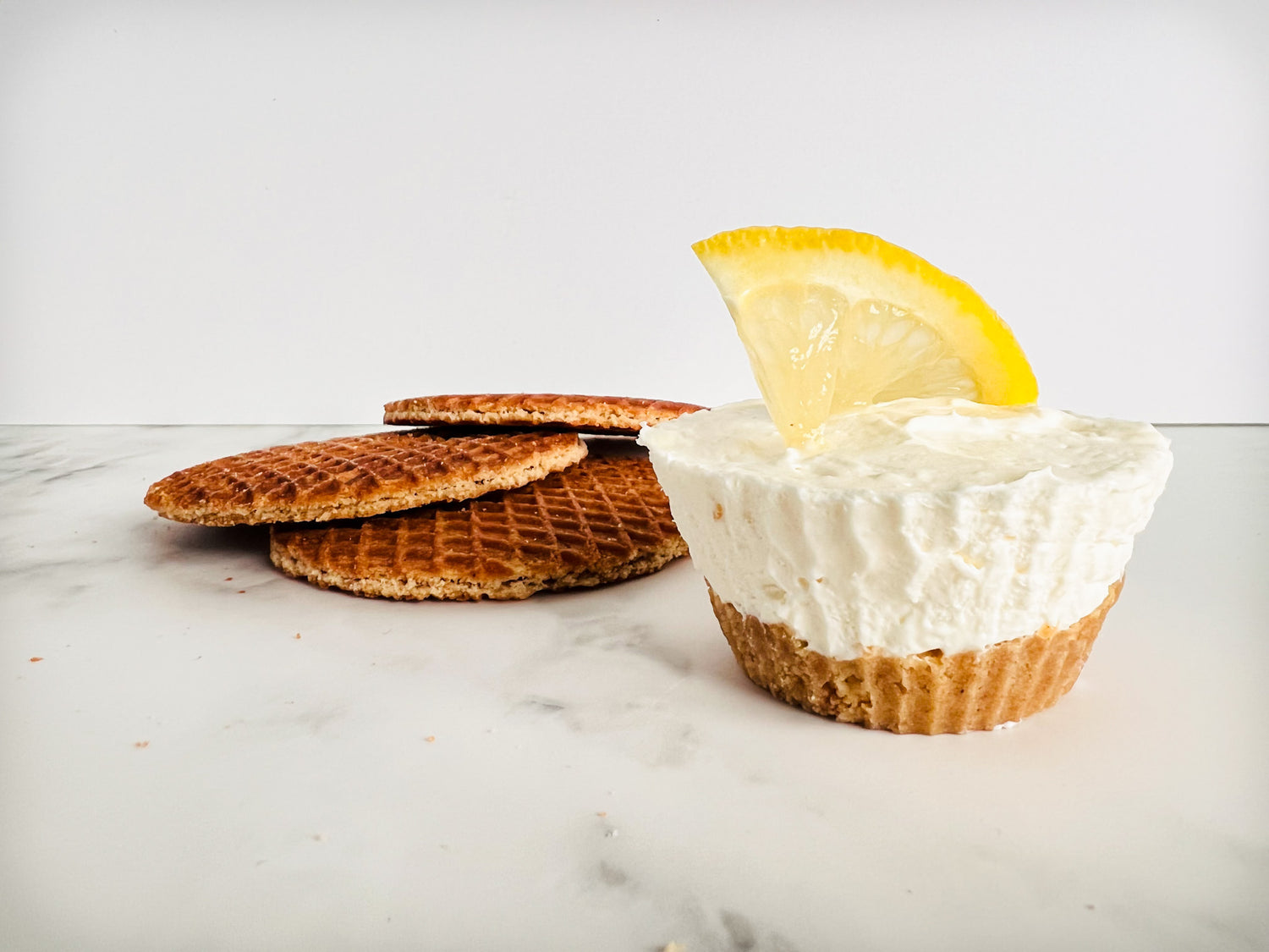 NoBake PieCrust Pie Crust made from Stroopwafel crumbs. You just have to add some melted butter
