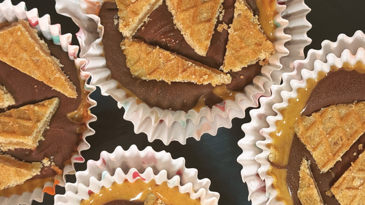 Stroopwafel Peanut Butter & Chocolate Cups