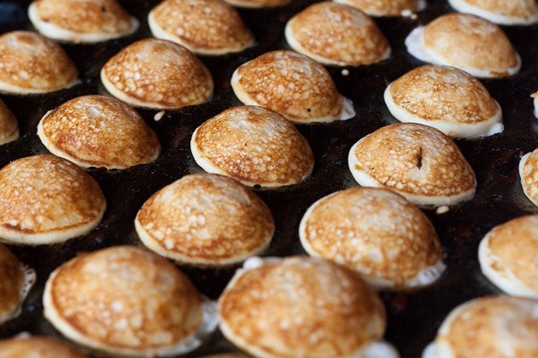 Poffertjes (Dutch mini pancakes)