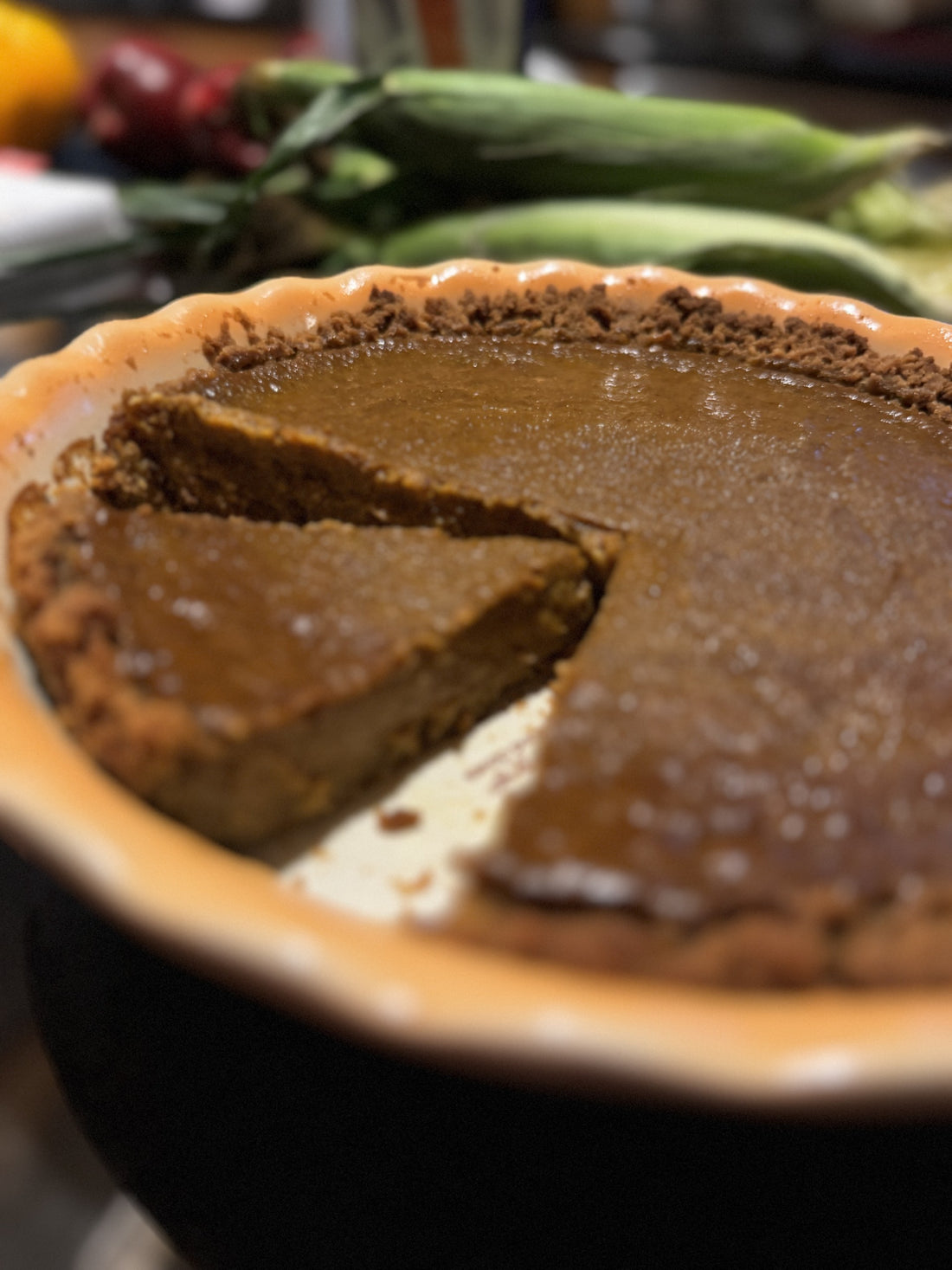 Calla’s Pumpkin Pie with Stroopwafel Crust