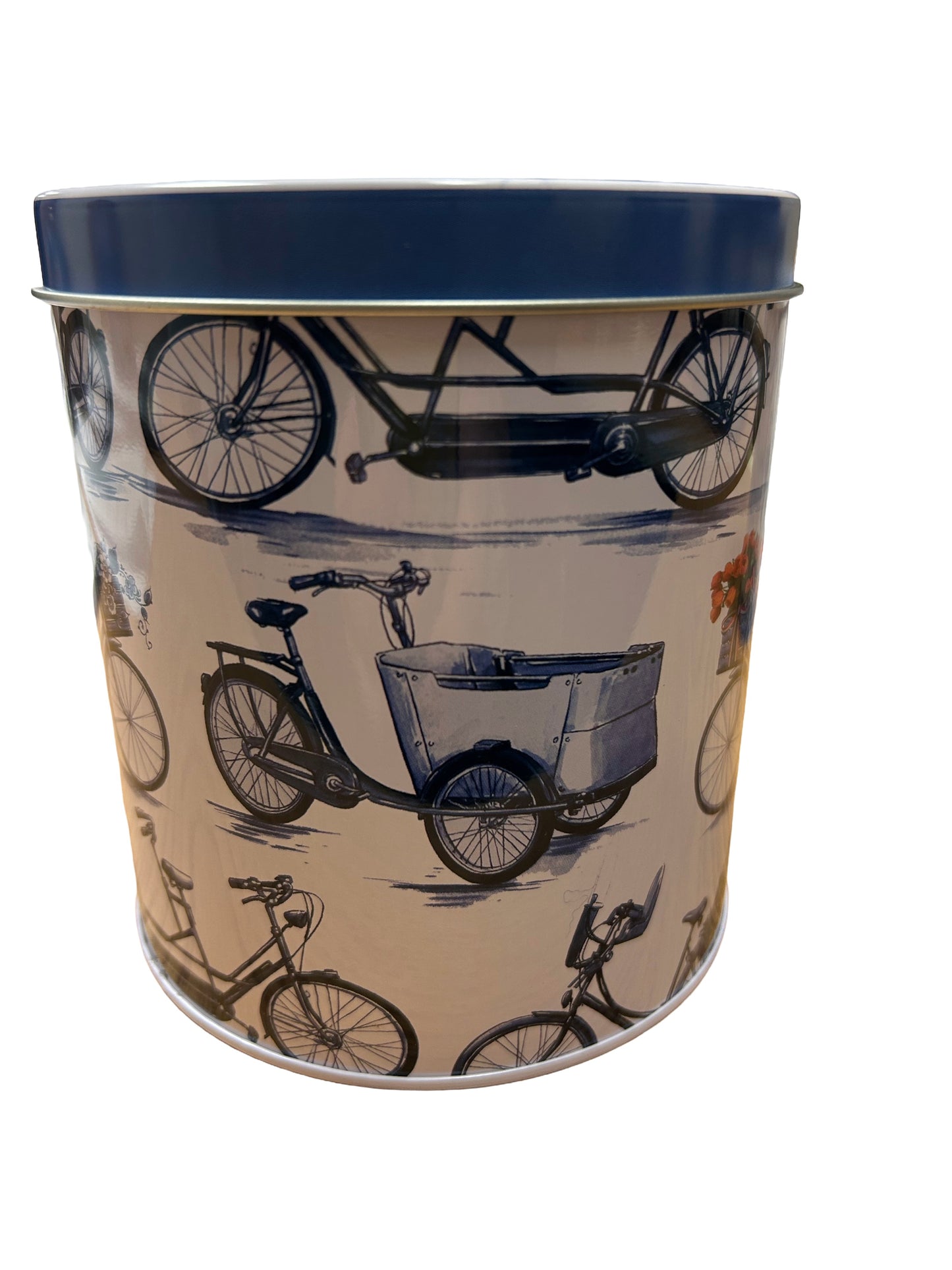 Bicycle tin can without added stroopwafels