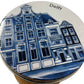 Delft canal houses tin can (without added stroopwafels)