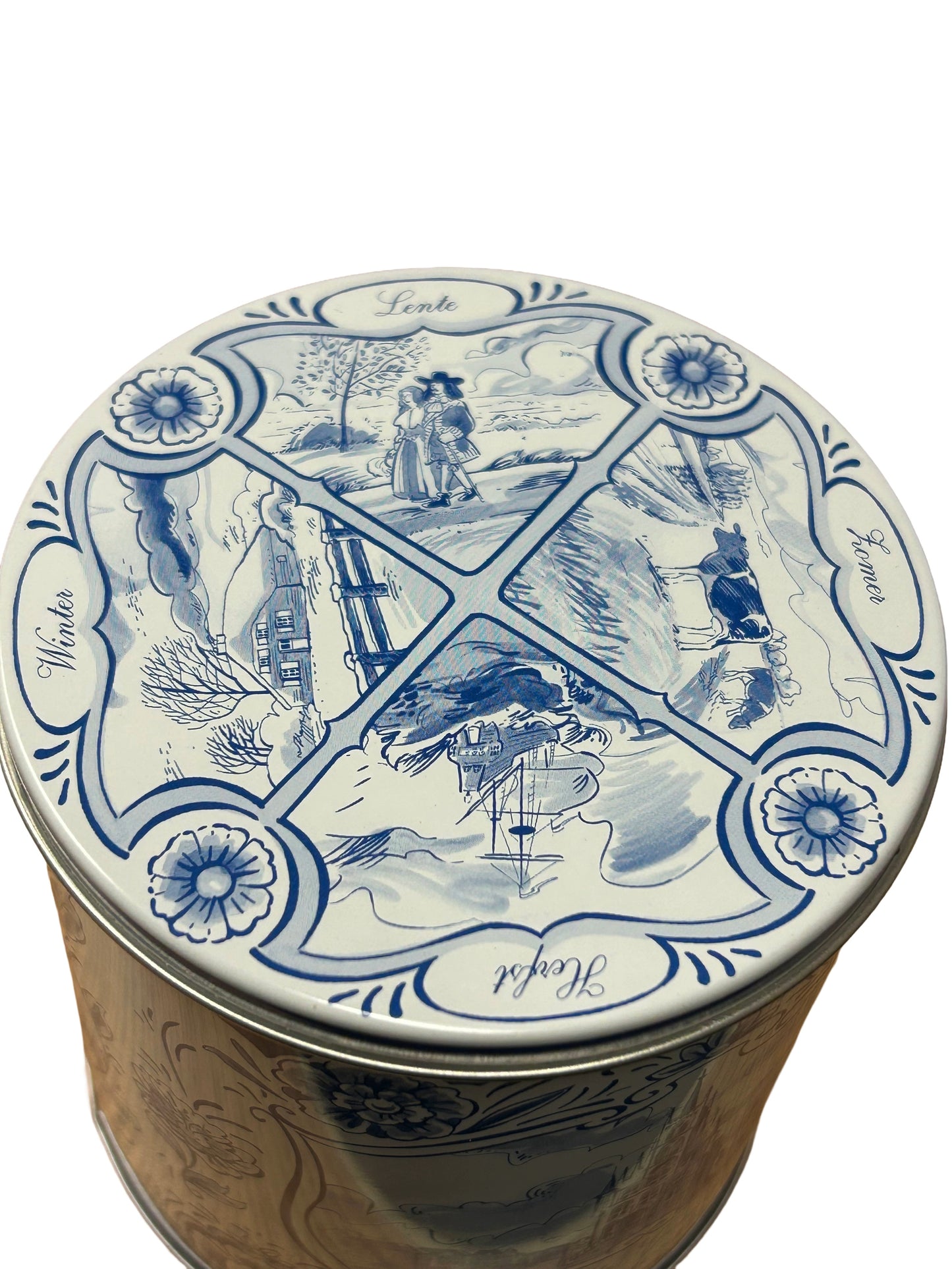 Holland 4 season tin can without added stroopwafels