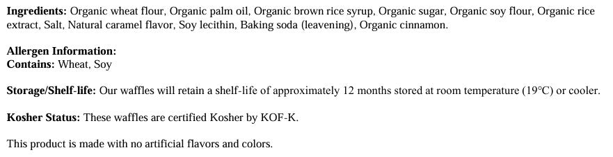 32 Vegan Stroopwafels - Wrapped (4 x 8)